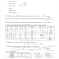 Chemistry Unit 7 Worksheet 2 Answers