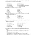 Chemistry Worksheet 1