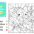 Children Educational Game Coloring Page With Cute Cloud Color