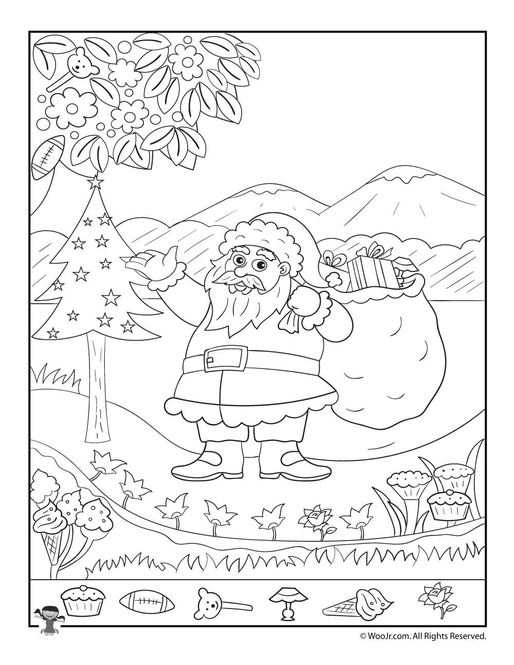 Christmas Hidden Pictures Printables For Kids Woo Jr —