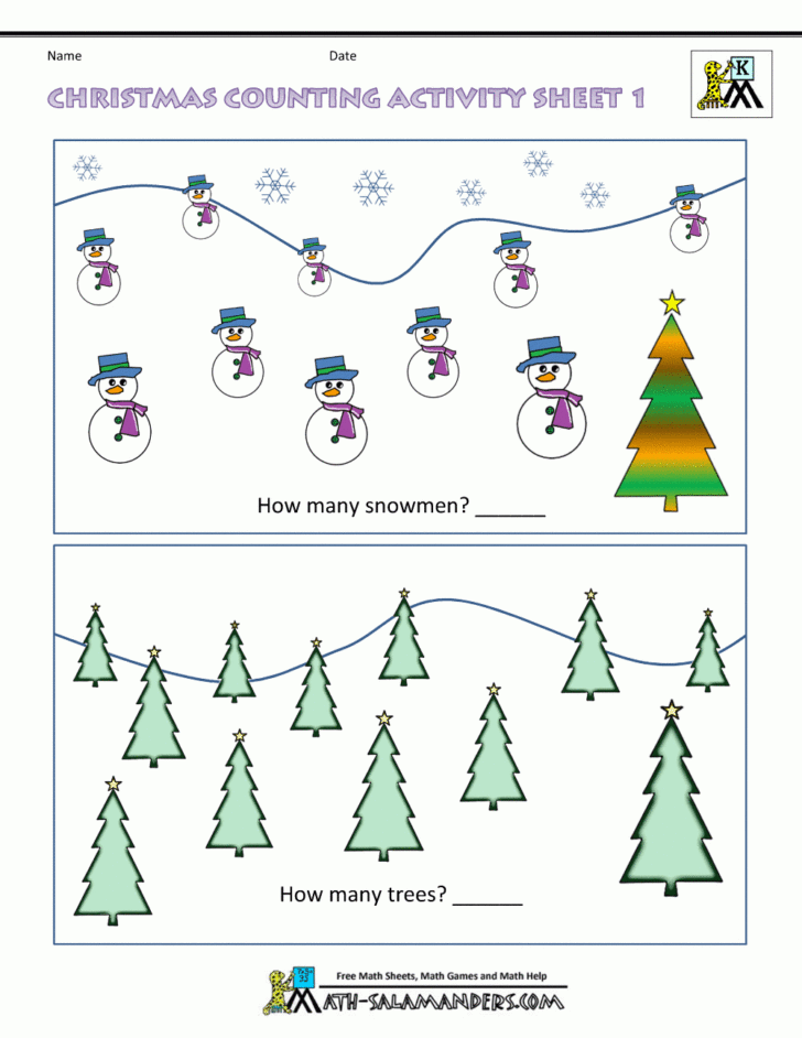 Holiday Worksheets For Grade 1