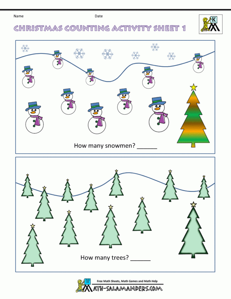 Christmas Math Activities