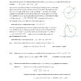 Circle Equations Worksheet