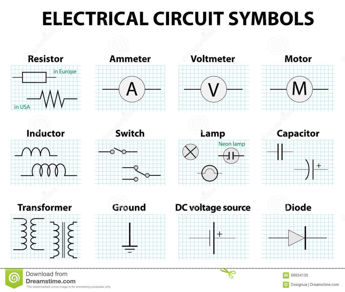 Circuit Diagram With Symbols  Today Diagram Database