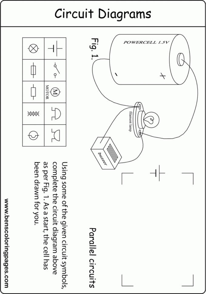 Circuits Worksheet Mechanical Electrical  Wiringelc