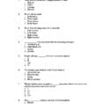 Circulatory System Study Questions Worksheet