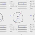 Circumference Of A Circle Worksheet  Winonarasheed