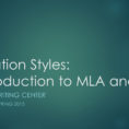 Citation Styles Introduction To Mla And Apa Uhcl Writing