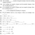 Class 7 Important Questions For Maths – Integers – Aglasem