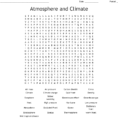 Climate Change Crossword  Word