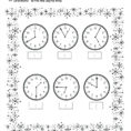 Clock For Kids Worksheets – Goodwincolorco