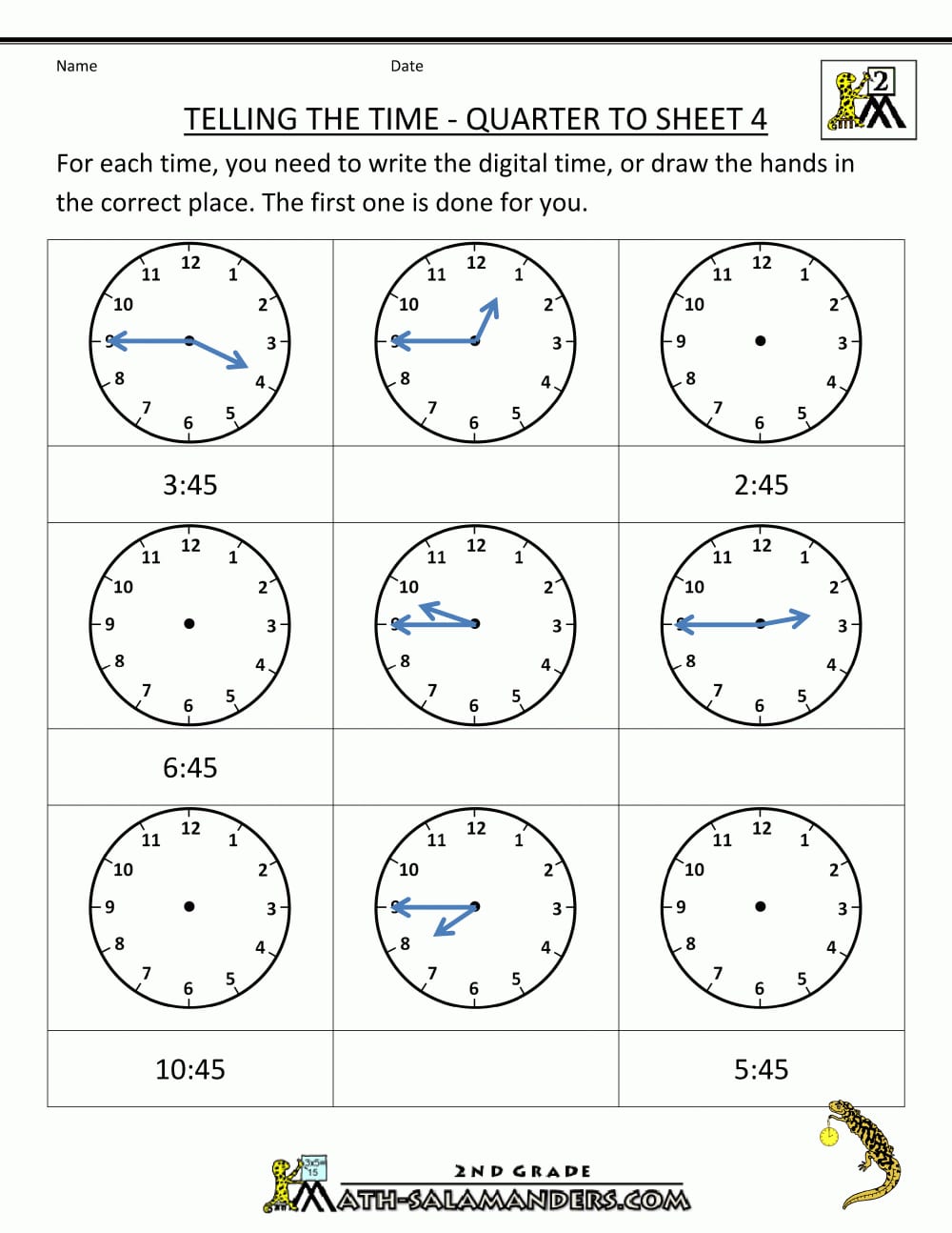 3rd grade time worksheets db excelcom