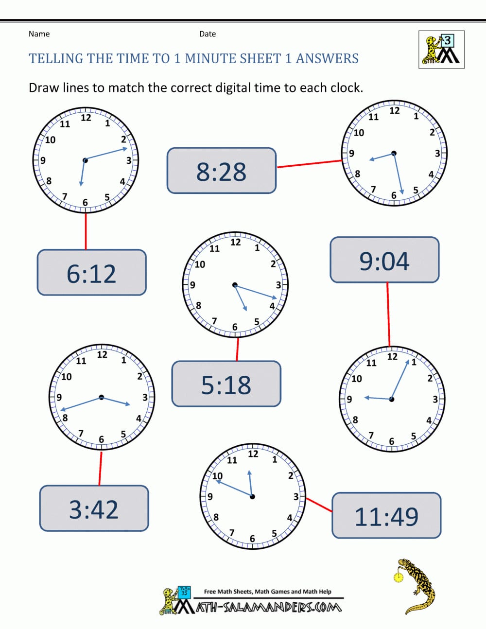 printable clock worksheets db excelcom
