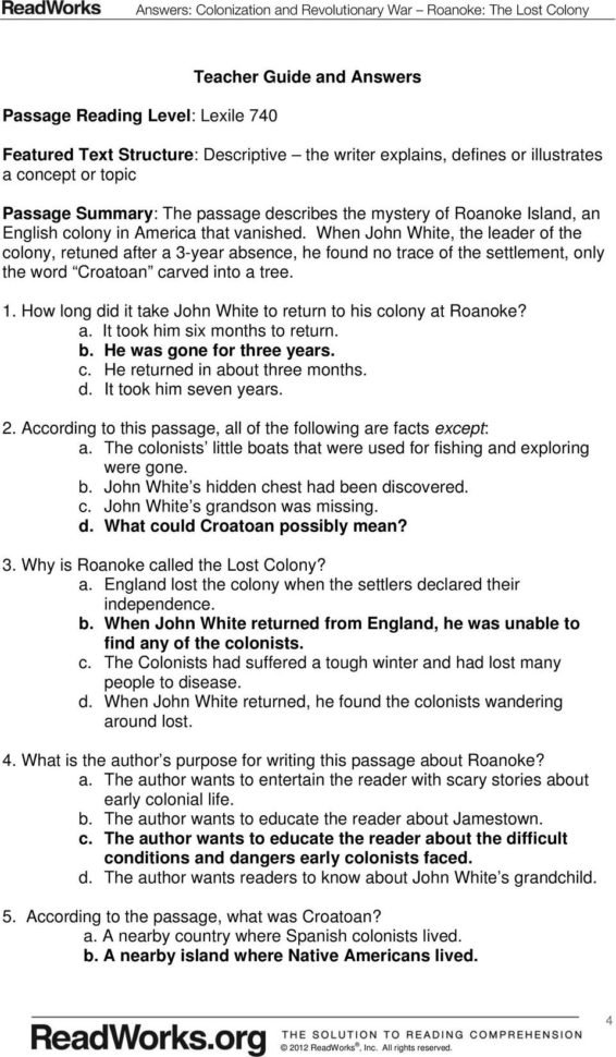 Colonization And Revolutionary R Roanokethe Lost Colony