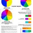 Color Theory Worksheet  Christophertalamantesphoto
