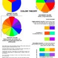 Color Theory Worksheet – Rafaelgarciaphoto