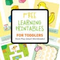 Colorful Fun Free Printables For Toddlers Learn From Color