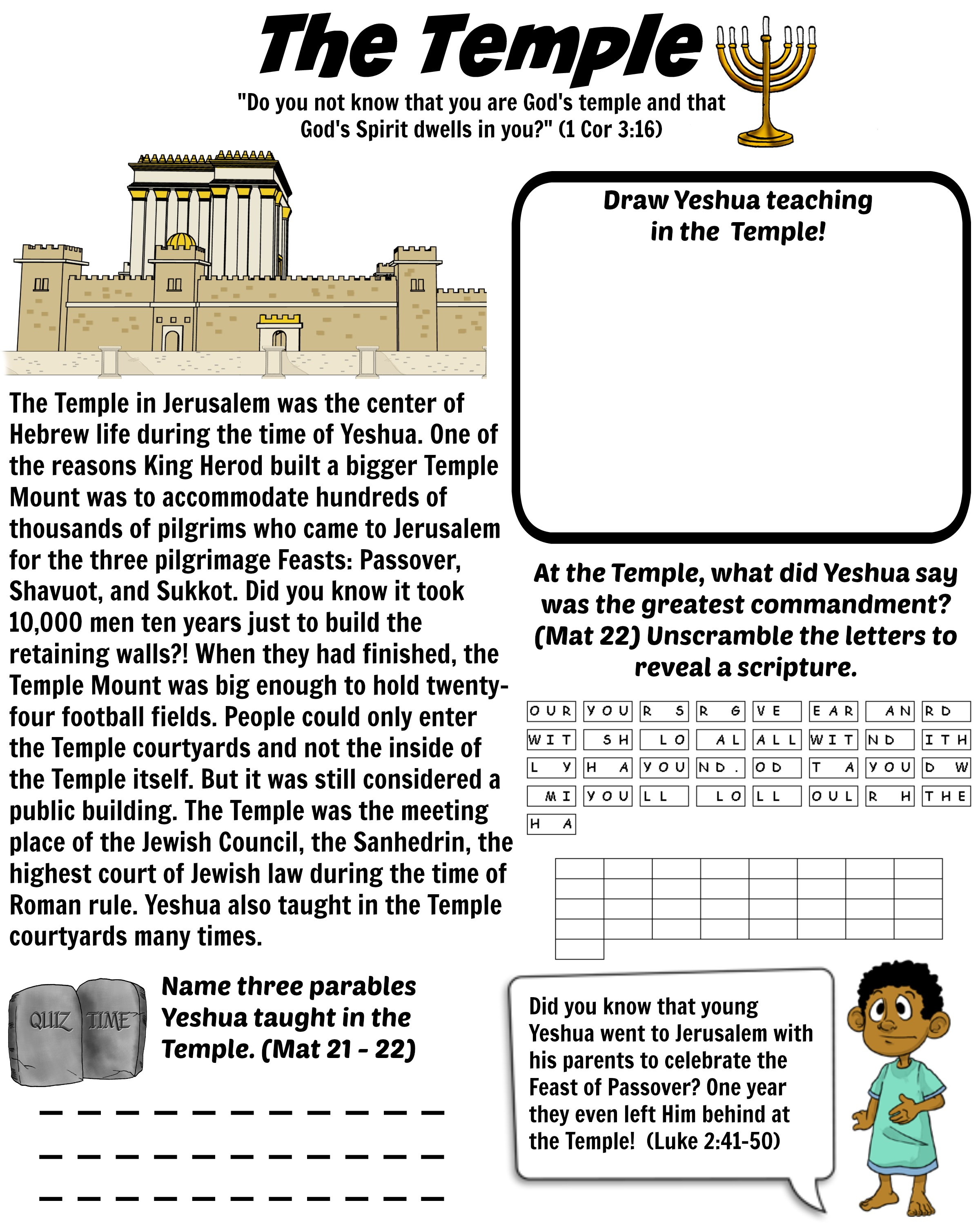 Coloring Children's Bible Printables Free Sunday School Lessons