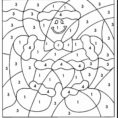 Coloring Christmas Coloring Pages With Math Problems