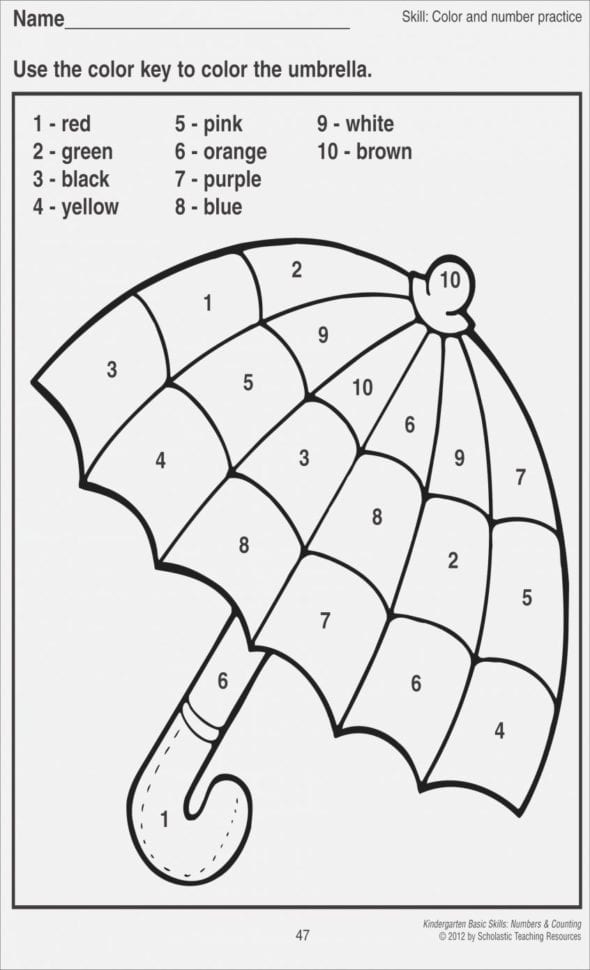 Coloring Coloring Worksheets For Kindergarten Spanish