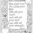 Coloring Free Printable Bible Coloring Pages Withrses