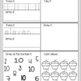 Coloring Ideas  Number Practice Set Education Math
