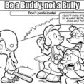 Coloring Pages  Anti Bullying Coloring Pages 1024X789 In