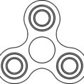 Coloring Pages Free Printable Fidget Spinner Coloring For