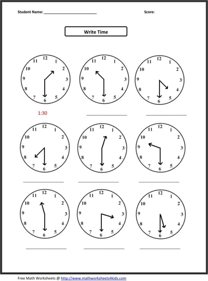 Free Printable Preschool Math Worksheets