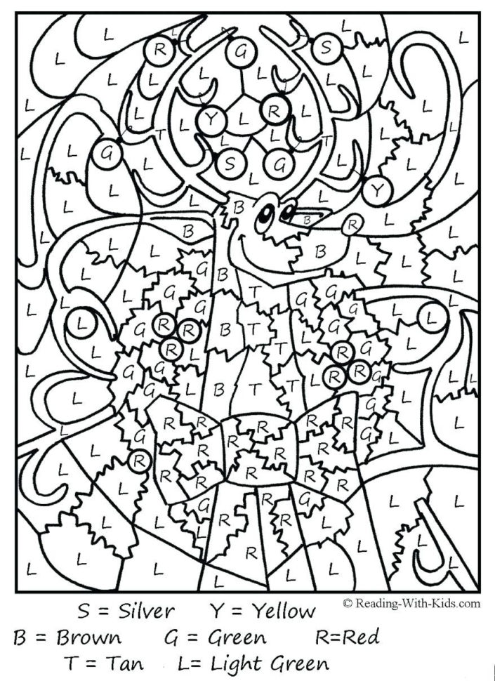 Coloring With Numbers Worksheets – Terracesheetco