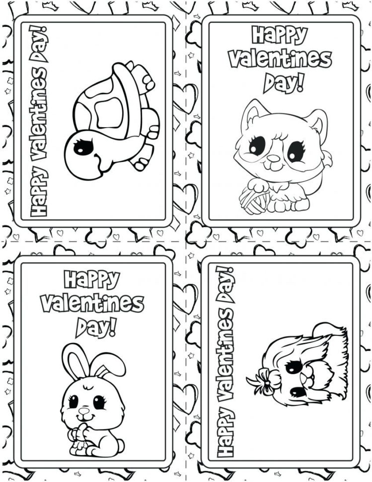 Coloring Worksheet Gorgeous Inspiration Valentine Card