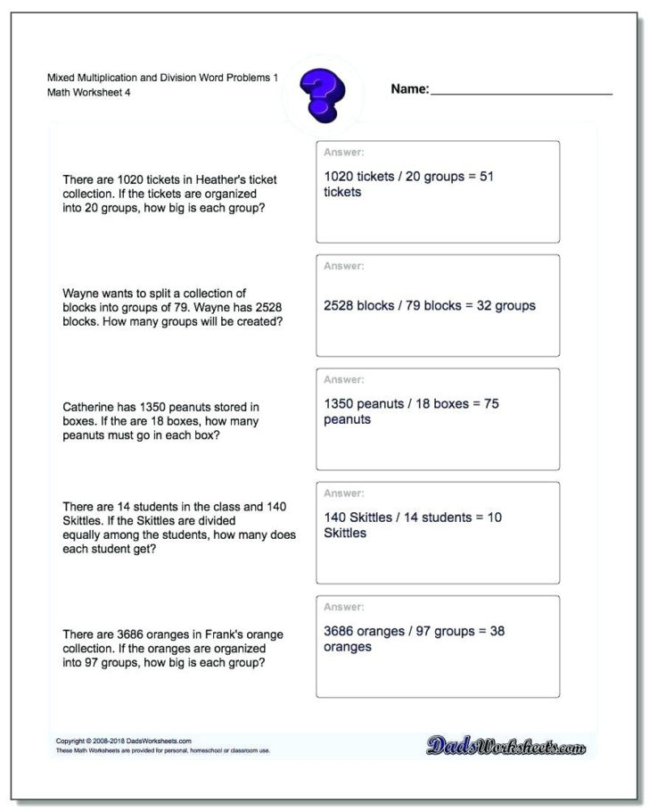 Common Core Dividing Fractions Worksheets