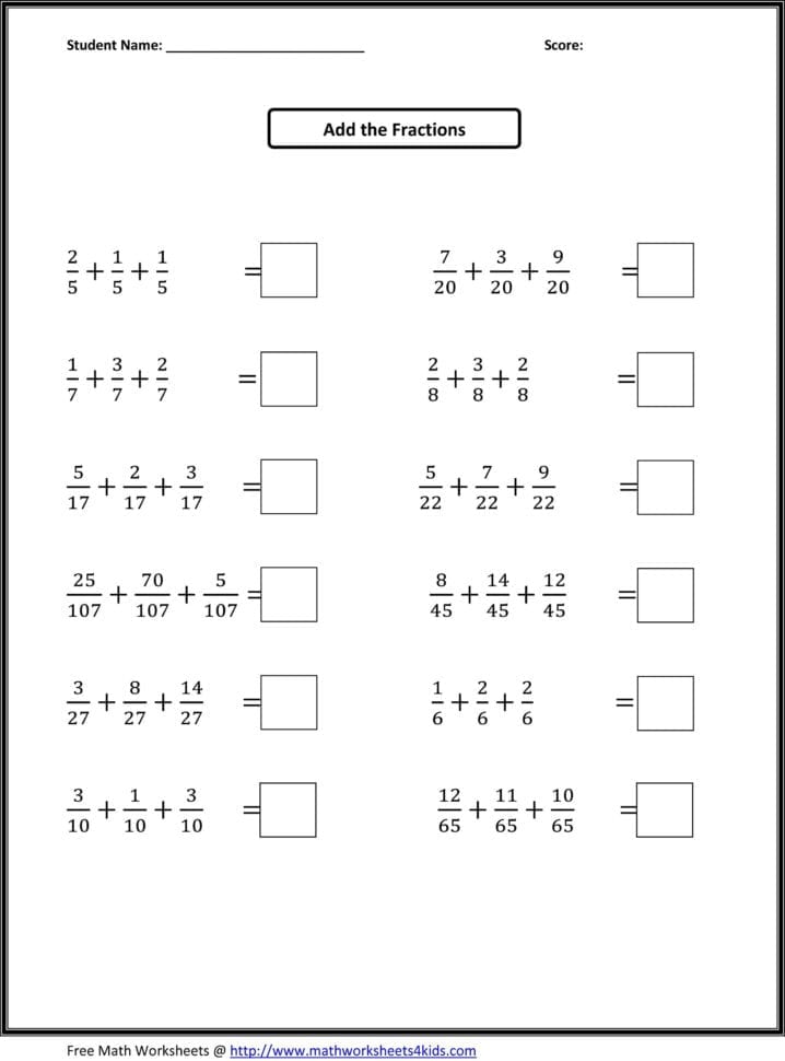 Common Core Worksheets Fractions Elegant Improper Fractions