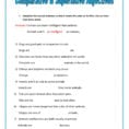 Comparative And Superlative Adjectives  Interactive Worksheet