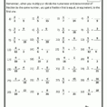Comparing Fractions Worksheet 4Th Grade To Free Download