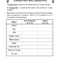 Component Electrical Circuit Worksheet Mr Murrays Website