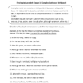 Compound Complex Sentences Worksheet  Cinemas 93