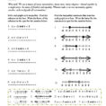 Compound Inequalities Worksheet Adding And Subtracting