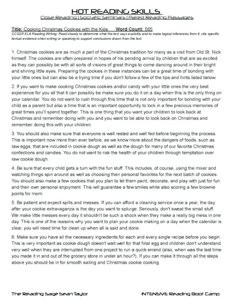 Comprehension Check Worksheets – Oneupcolorco