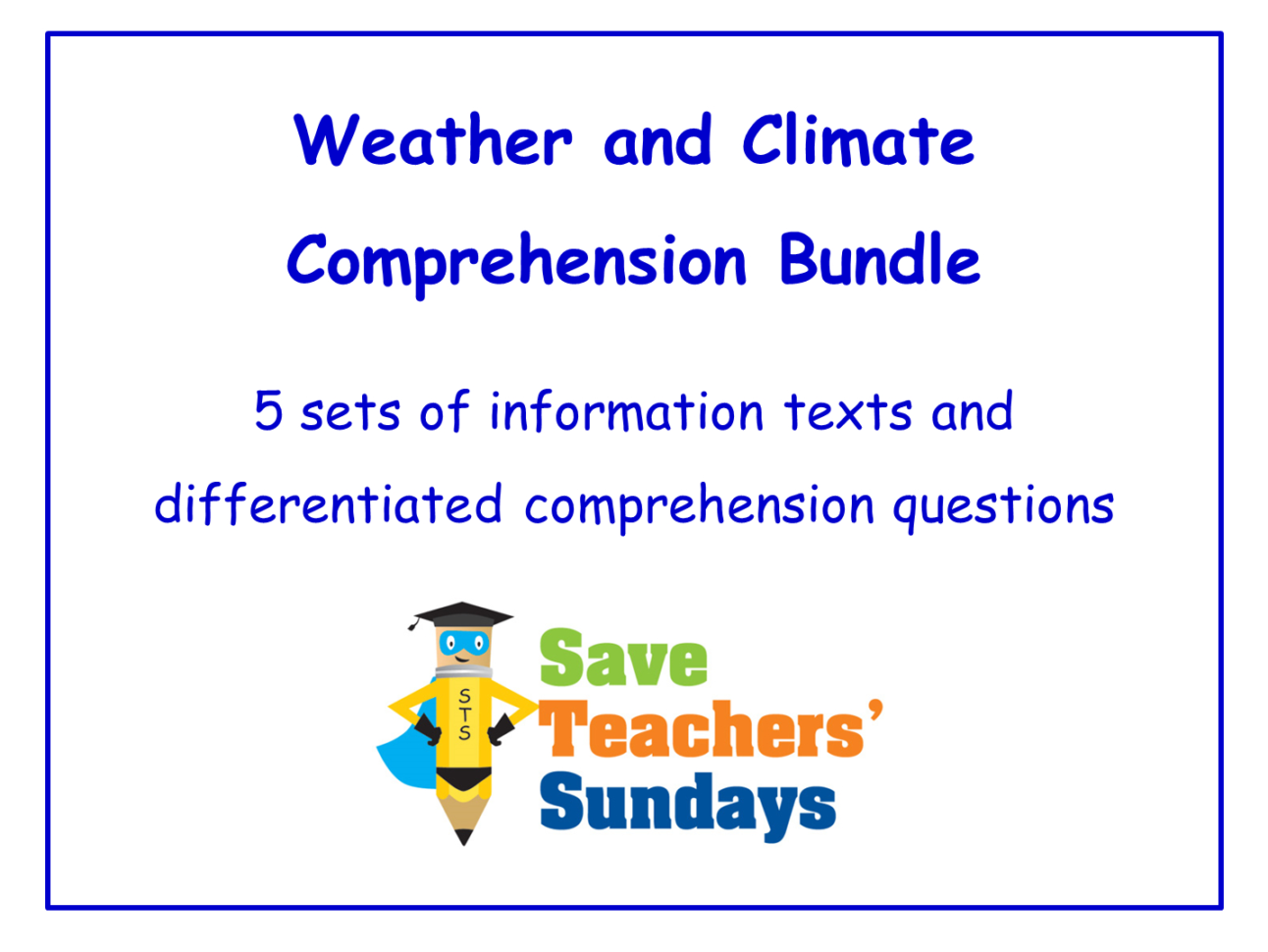 Comprehension  Guided Reading On Climate Zones