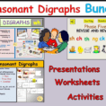 Consonant Digraph Bundle  Worksheets Activities Presentations Lesson  Plans