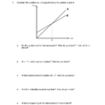 Constant Velocity Worksheet 1 A B