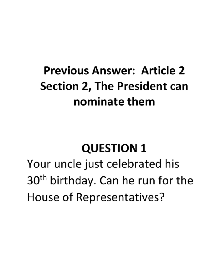 Constitution Scavenger Hunt