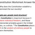 Constitution Worksheet Answer Key  Ppt Download
