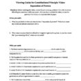 Constitutional Videos  Separation Viewing Guide  Bill Of