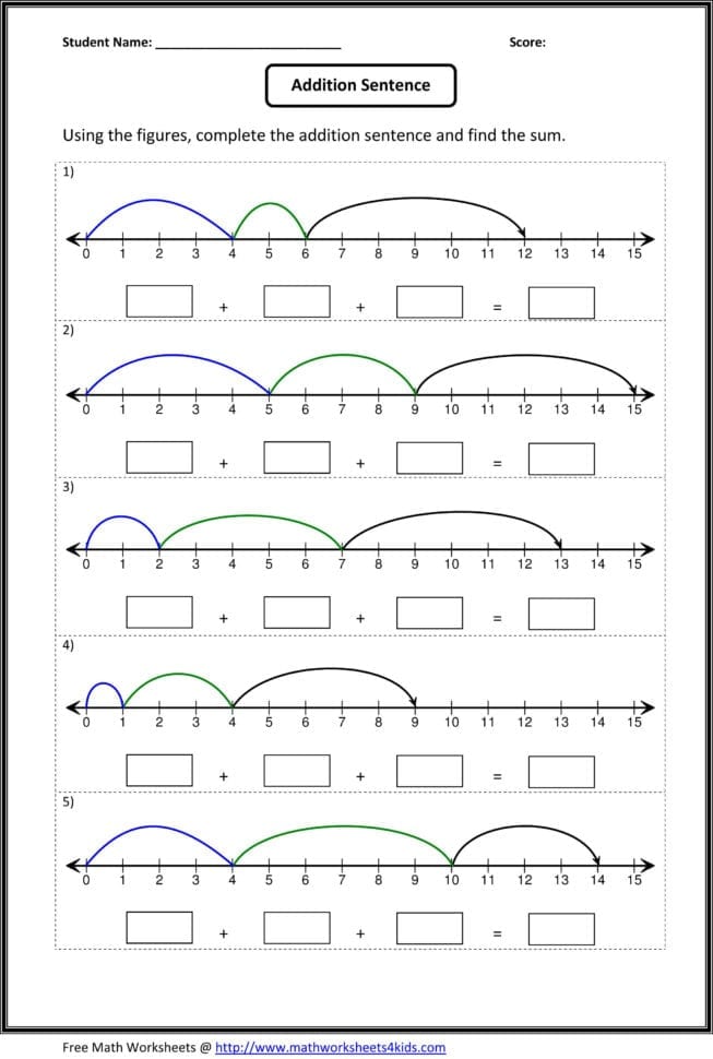 Consumer Math Workbook  Equivalent Fractions On A Number