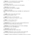Context Clues Worksheet 22  Answers