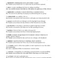 Context Clues Worksheet 34  Answers