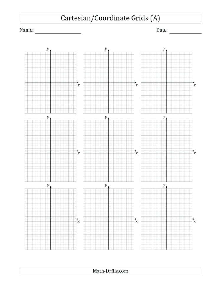 Coordinate Art Worksheets – Regionpaperco