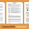 Coping Skills Addictions Worksheet  Therapist Aid